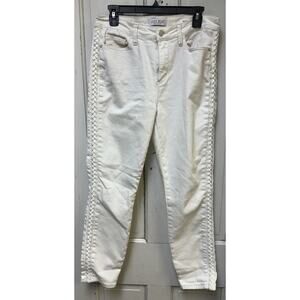 Judy Blue Size 13/31 White Relaxed Fit Jeans